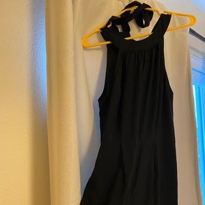 Black High Neck Jumpsuit